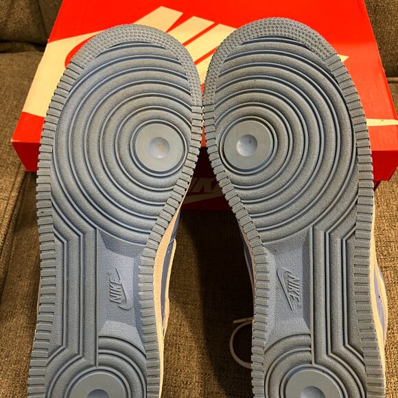 π₯π Nike Air Force 1 UNC β Menβs Size 12 β Great Condition β No Box π₯ - Picture 3 of 4